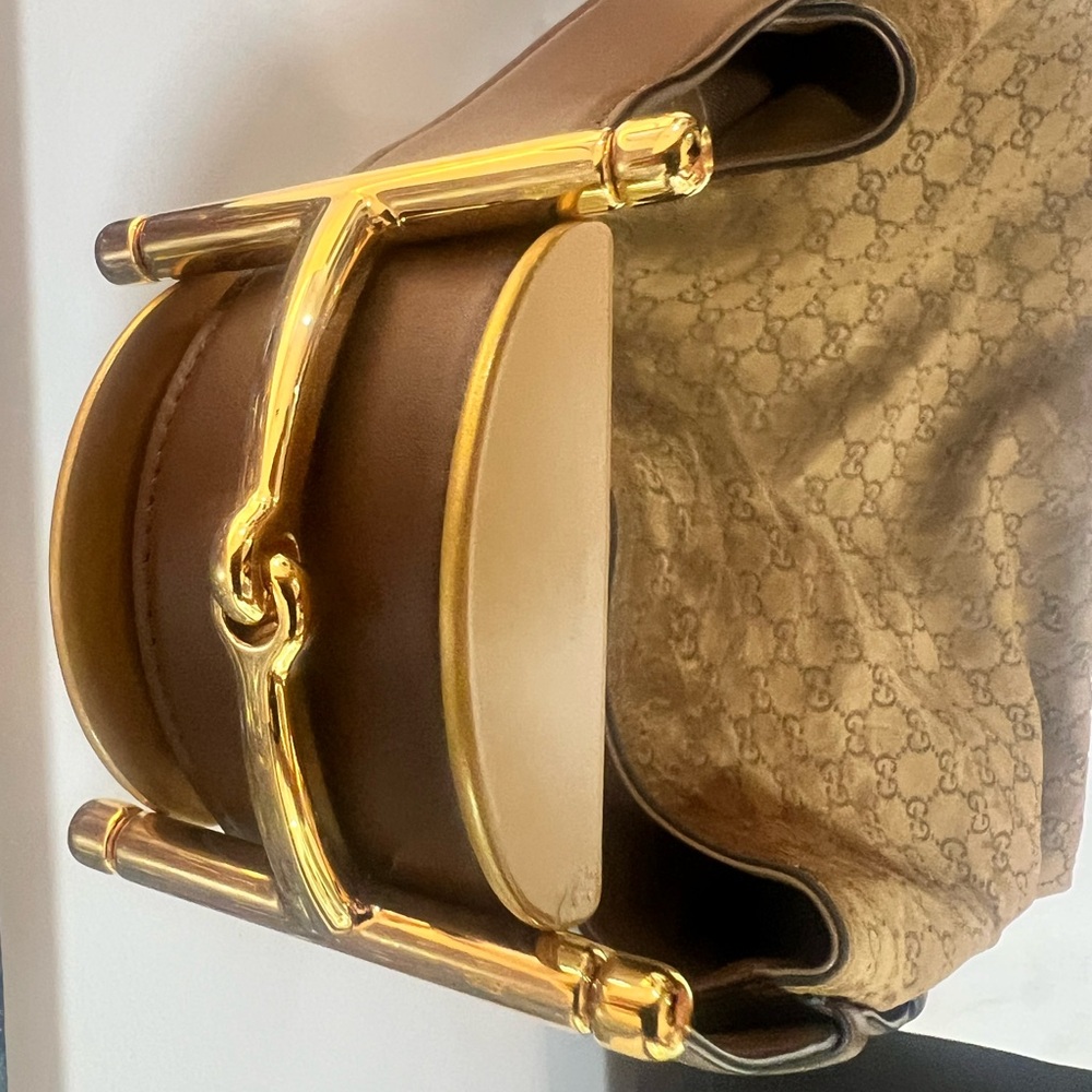 Gucci Beatrix suede maxi GHW 2025 new! - Picture 7 of 16